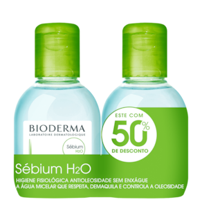 Kit Bioderma Sébium H2O Duo - Água Micelar 2x100ml
