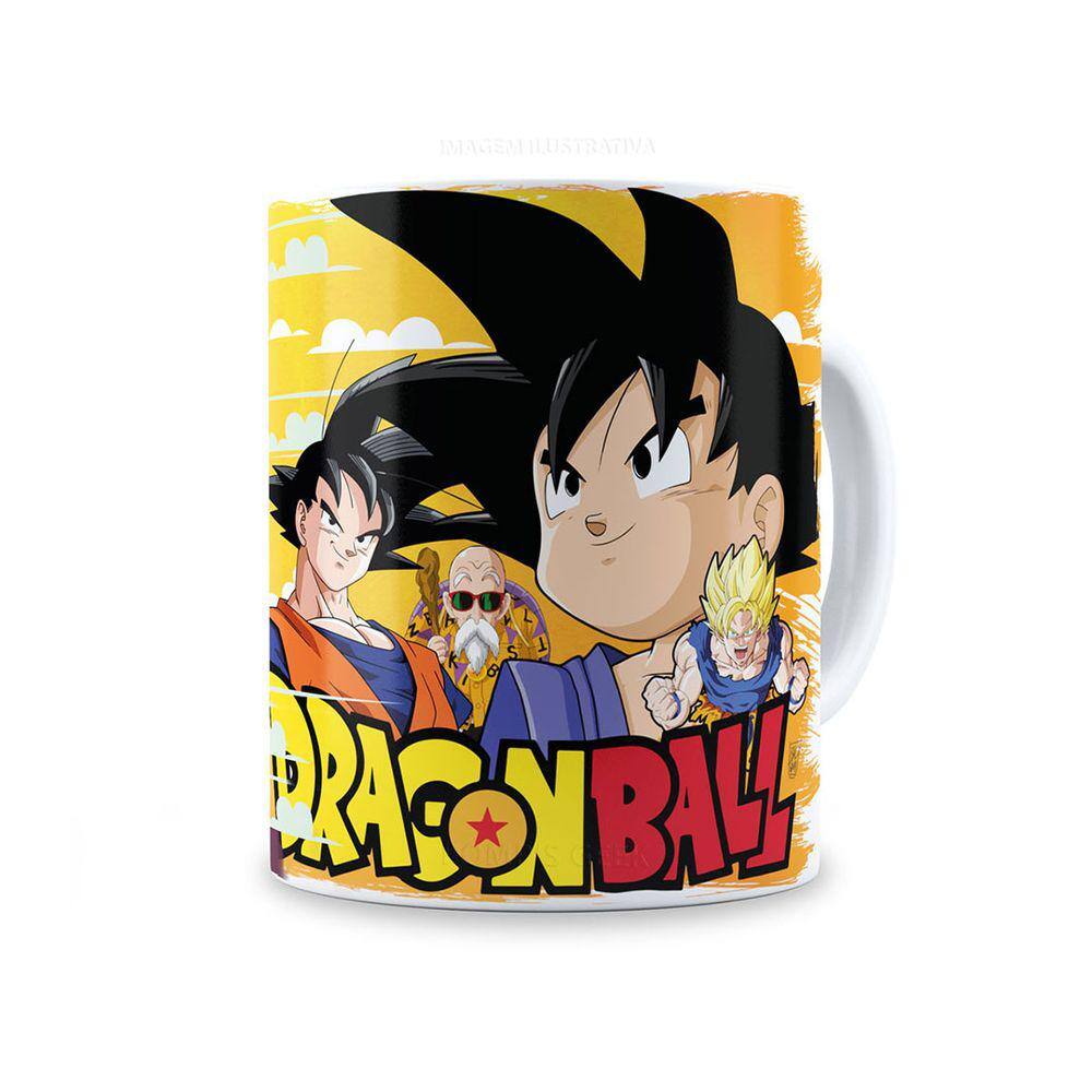 Caneca Personalizada Porcelana Dragon Ball 325 Ml