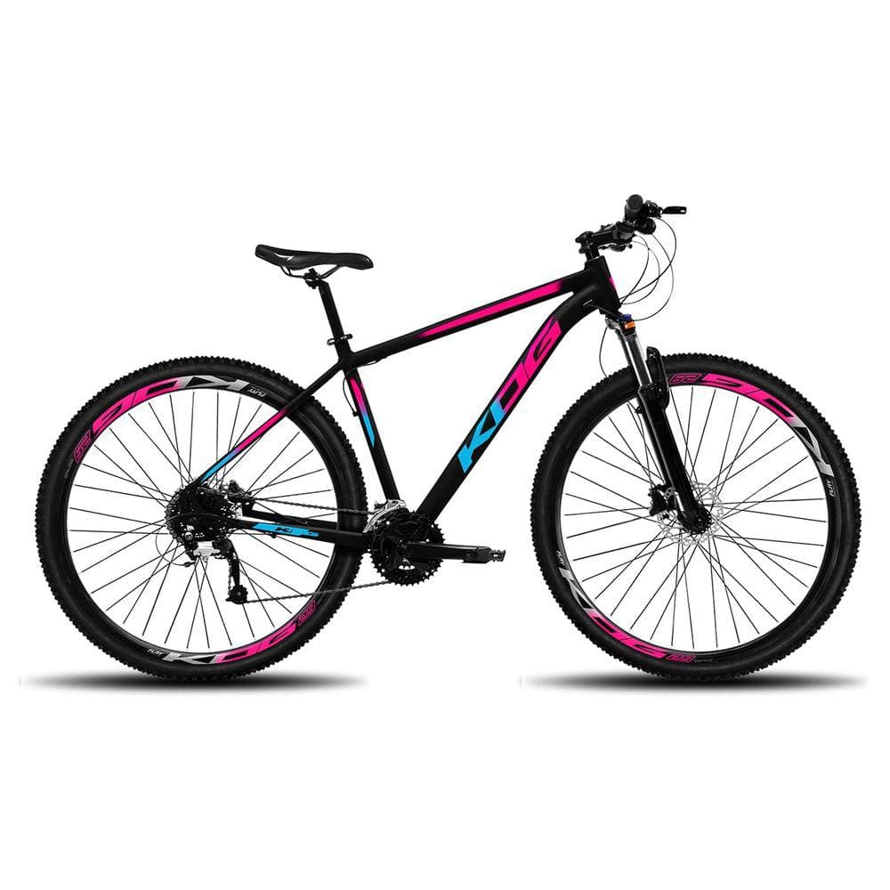Bicicleta Ferminina Aro 29 KOG 27V Freio Hidráulico K7 Trava