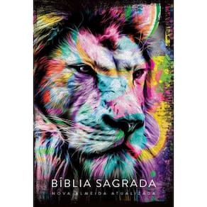 Bíblia Naa Leão Colorido - Nova Almeida Atualizada