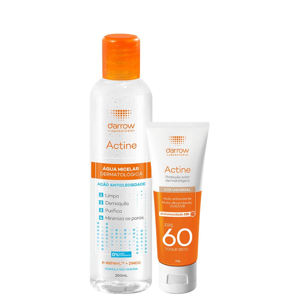 Kit Darrow Actine Dermatológica FPS60 (2 Produtos)