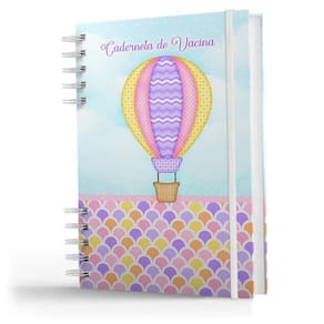 Caderneta Vacinação Menina - Versão Atualizada - Capa Dura
