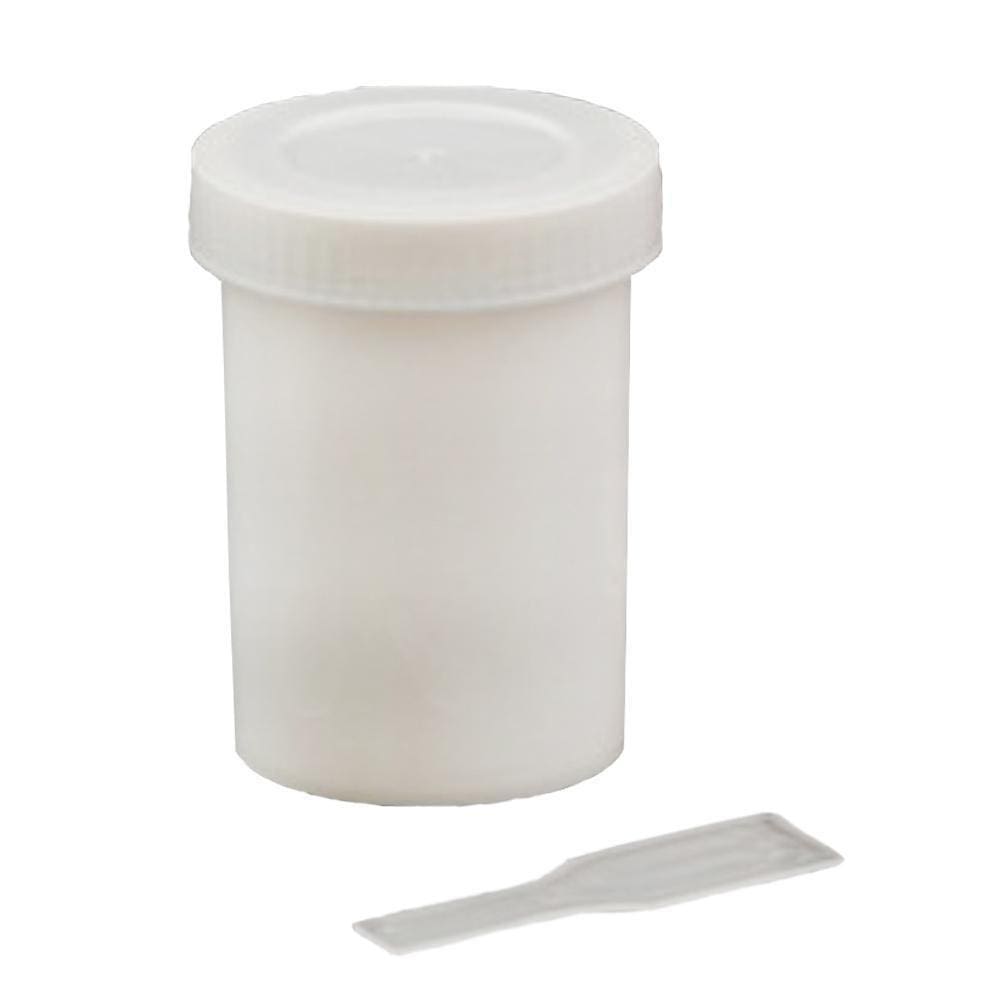 Coletor Com Pá A Granel Opaco 50 Ml Branco - 100 Unidades