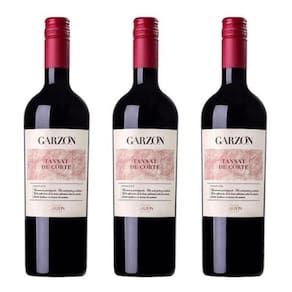 Vinho Garzón Estate Tannat De Corte 750 Ml Kit Com 03 Un