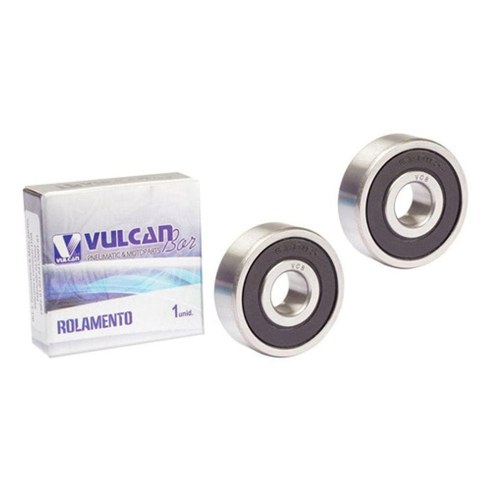 Par Rolamento Roda Dianteira Honda Xl 125 1984/1996