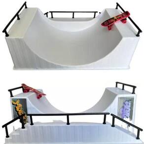 Pista Rampa Skate Dedo Mdf Grande Fingerboard Sk8 Brinquedo