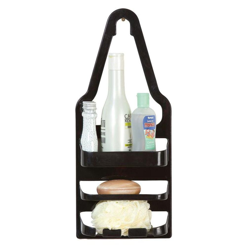 Porta Shampo - Suporte Para Shampoo e Sabonete Triplo - Moderno Xampoo - Prateleira para Banheiro - PANAMI