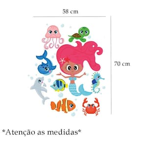 Adesivo De Box Fundo Do Mar Mod05