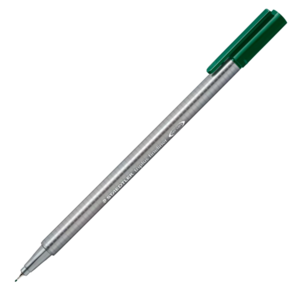 Caneta fineliner 0.3mm Triplus 334-55 Verde Grama Staedtler