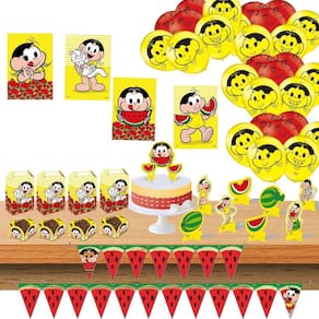Kit Festa Infantil Decoração Aniversario Magali Melancia