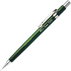 Lapiseira técnica Pentel 0.5mm Sharp P205 Verde Escuro