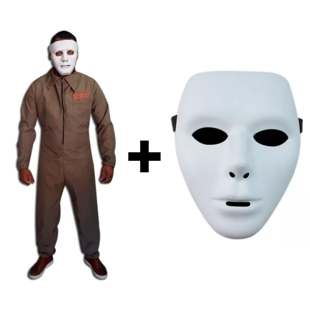 Máscara Terror Filme Jogos Mortais Jigsaw Halloween Cosplay