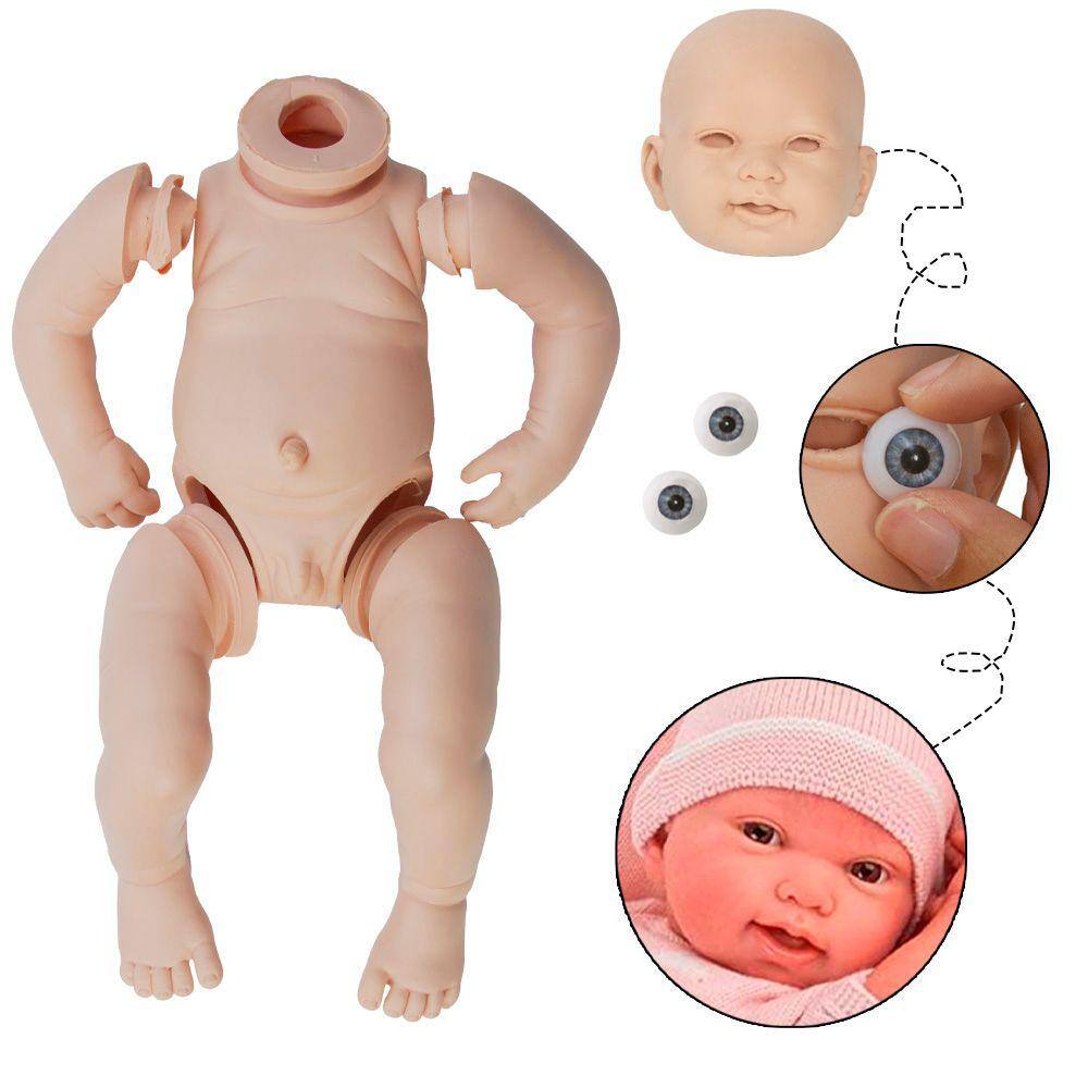 Boneca Reborn By Baby Dolls Molde Mary Ann Ruiva em Promoção é no