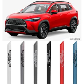 Jogo Friso Lateral Pintado Toyota Corolla Cross