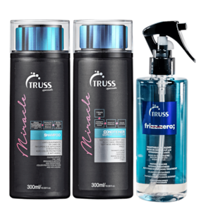 Kit Truss Frizz Zero Miracle (3 Produtos)