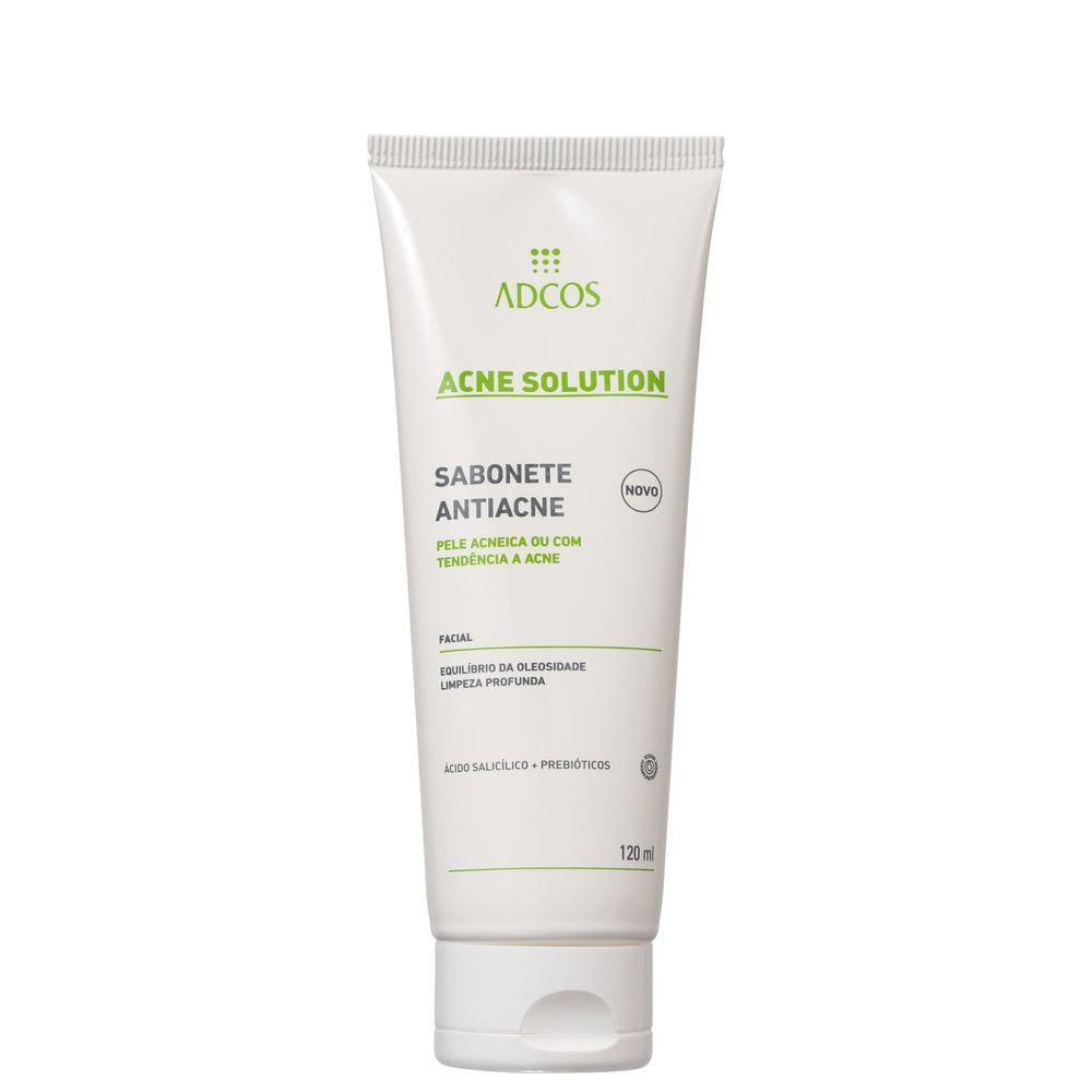 Adcos Acne Solution - Sabonete Líquido para Acne 120ml