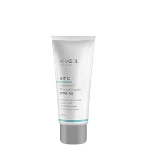 Anasol Clinicals Vit C FPS 50 - Protetor Solar Facial 40g