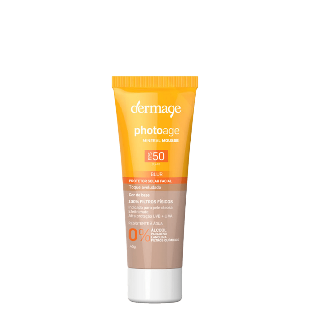 Dermage Photoage Mousse Claro FPS 50 - Facial 45g