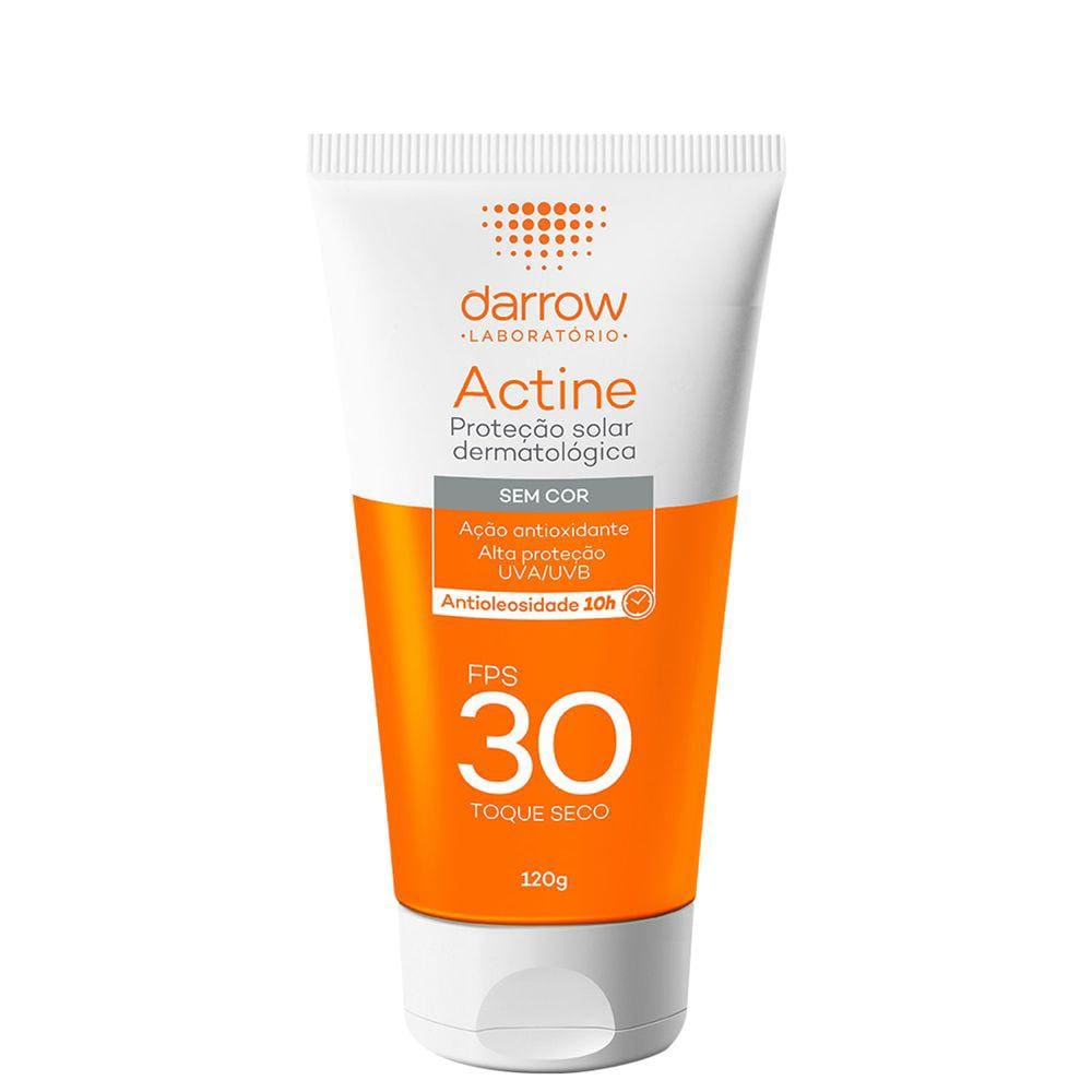 Darrow Actine FPS30 - Protetor Solar Facial 120g