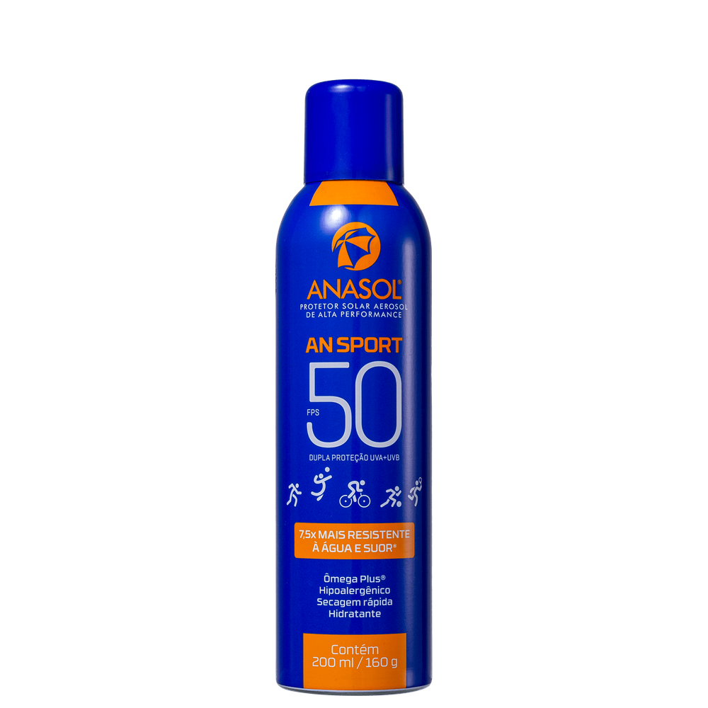Anasol AN Sport Aerosol FPS 50 - Protetor Solar 200ml