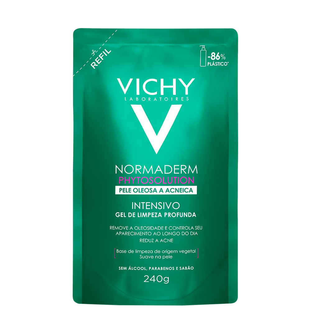 Vichy Normaderm Phytosolution Refil - Gel de Limpeza 240g