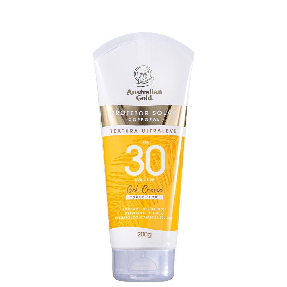 Australian Gold Gel Creme FPS 30 - Protetor Solar 200g