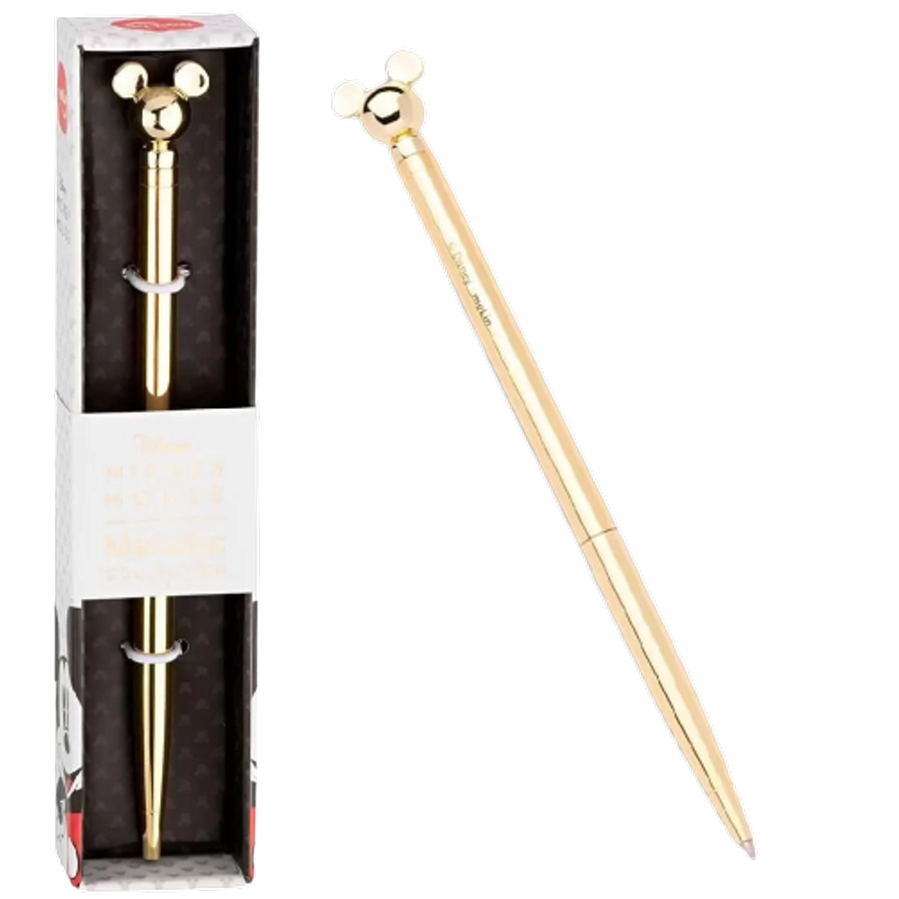 Caneta Metállic Gold Collection Disney Mickey Mouse Molin