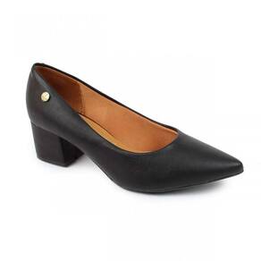 Sapato Feminino Scarpin Vizzano Salto Robusto 1220315 7286