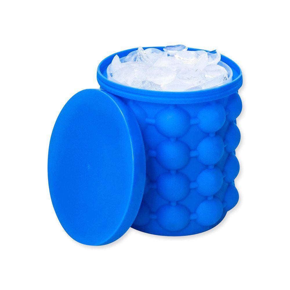 Balde de Gelo em Silicone Ideal para Comemorações em Família