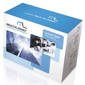 Cartucho Toner compatível com Hp Universal 285/435/436 Preto Multilaser - CT0301