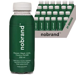 Suco Verde Abacaxi/Maçã/Limão/Couve Nobrand 230Ml 24 Und