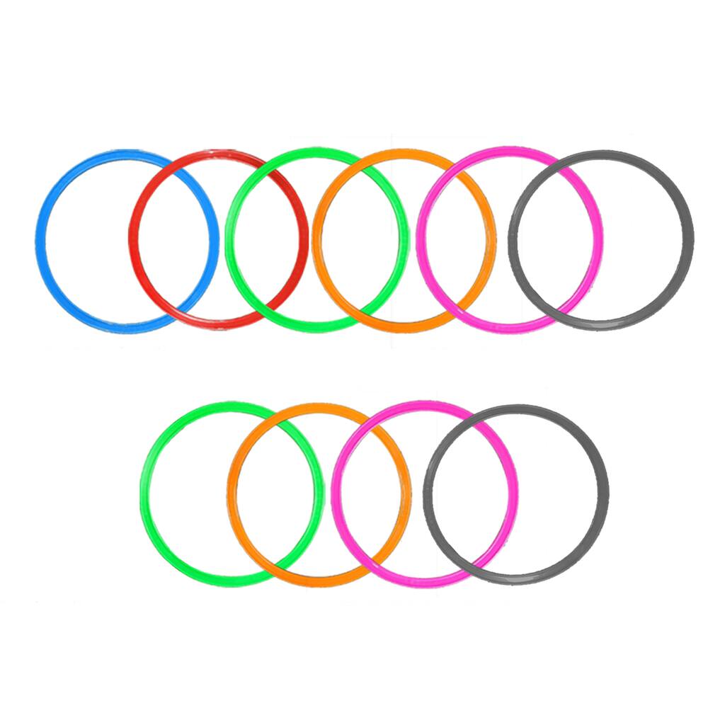 Mini Bambole Argola 10 peças Cores Funcional Agilidade