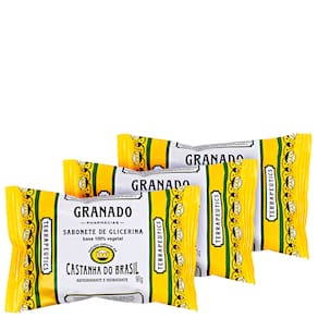 Granado Castanha do Brasil Glicerina - Sabonete Barra 3x90g