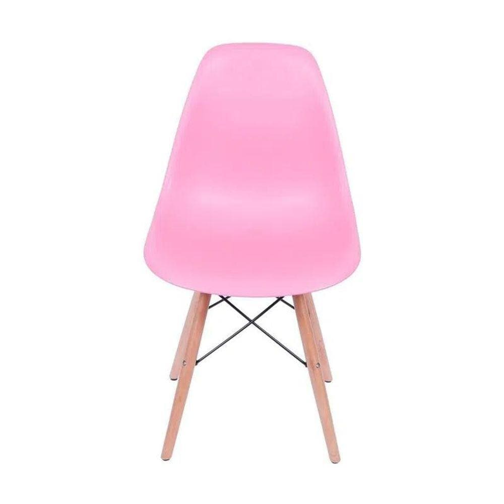 Cadeira Eames Prizi Lake - Rosa
