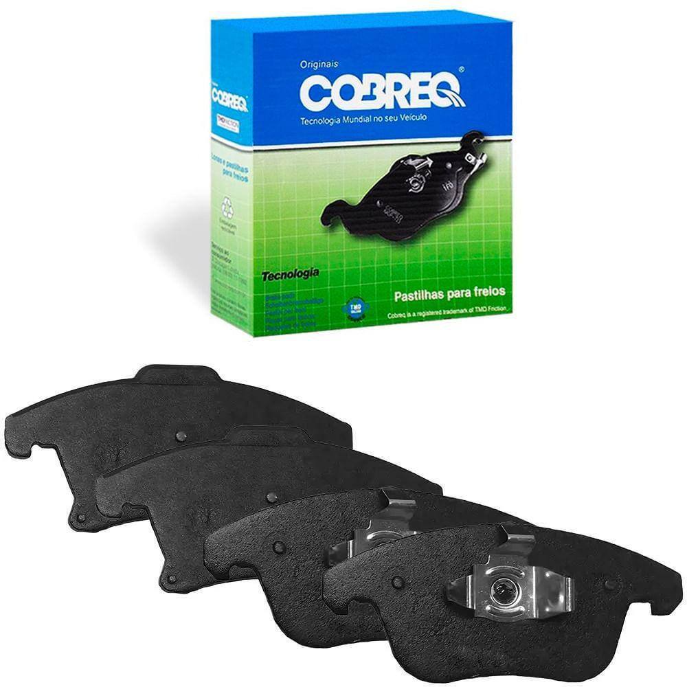 Kit Pastilha Freio Ford Fusion 2013 a 2021 Dianteira Cobreq