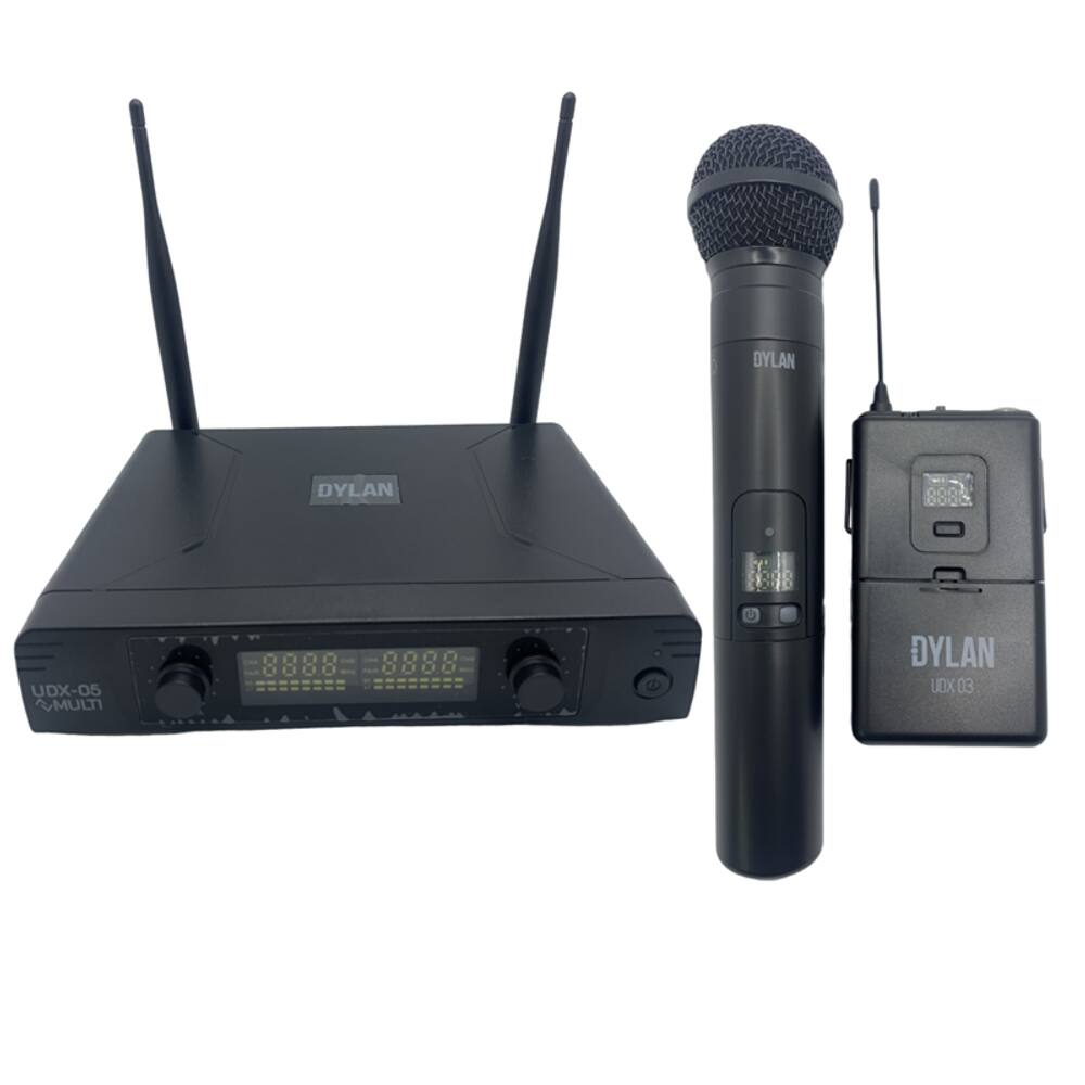 Microfone Dylan Sem Fio Uhf Udx-05 Multi