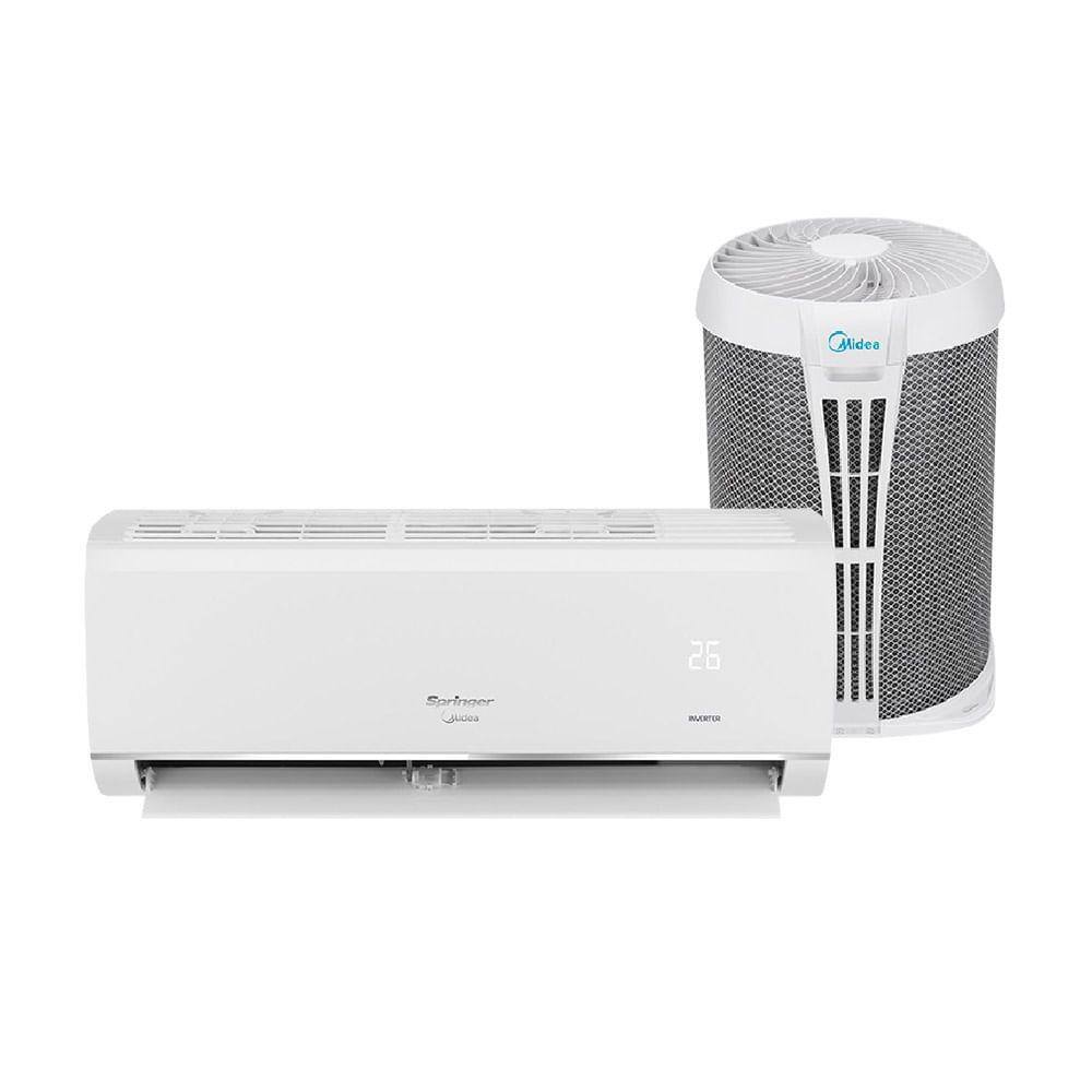 Ar-Condicionado Springer Midea Inverter Wi-Fi 9.000 BTU/h Frio