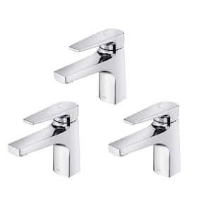 Kit 3 Torneiras Monocomando Docol Para Banheiro Lift Cromadas