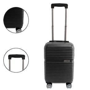 Mala de Viagem Grande Abs com Rodinhas Giro 360 de Bordo