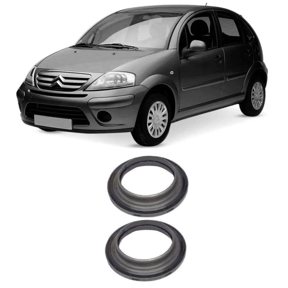 Rolamento do Coxim Citroen C3 Dianteiro 2003 Até 2012 O Par