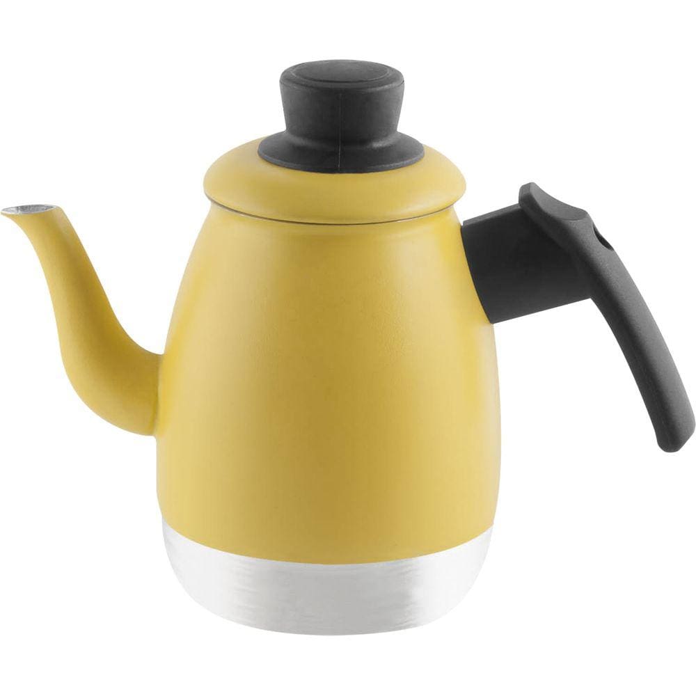 Bule De Aluminio Color Cor Amarelo