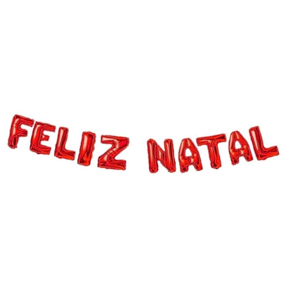 Kit com 10 Letras Individuais Feliz Natal