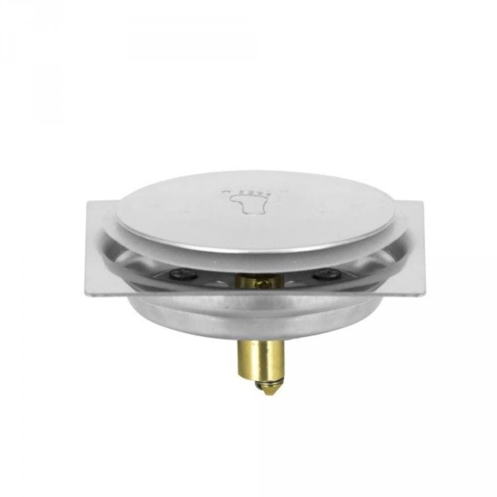 Ralo Quadrado 10Cm Fani Click Cromado 1920