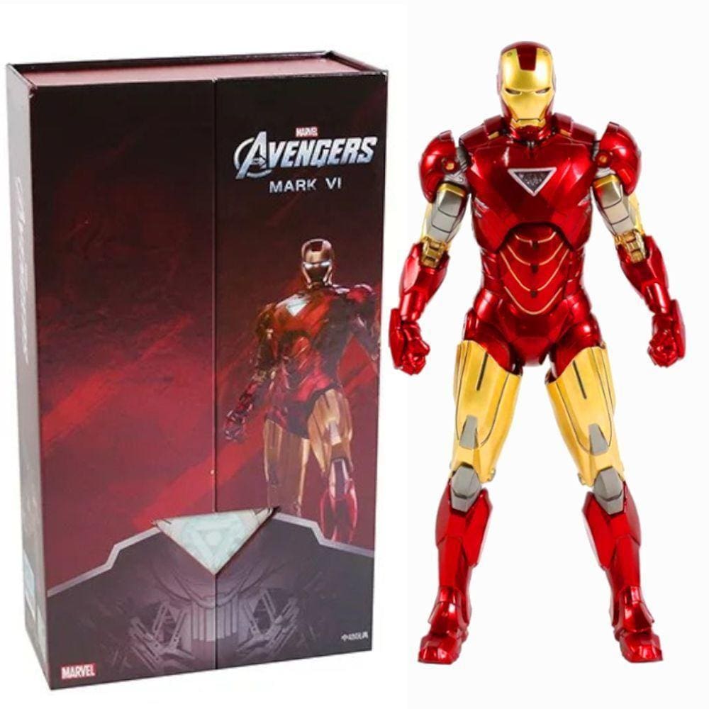 Boneco Articulado Iron Man / Homem De Ferro Mk6 - Marvel
