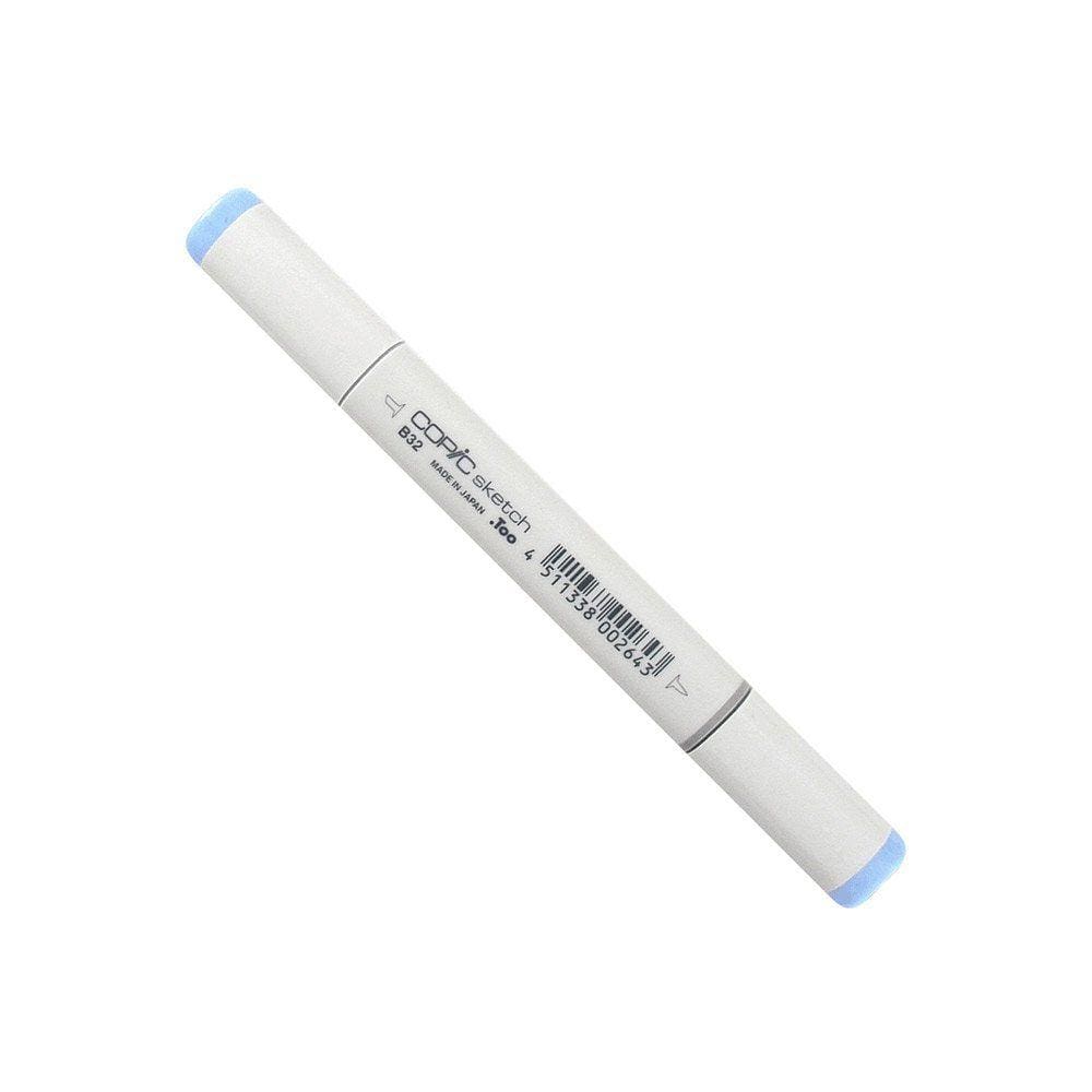 Marcador Para Desenho Copic Sketch B32 Pale Blue