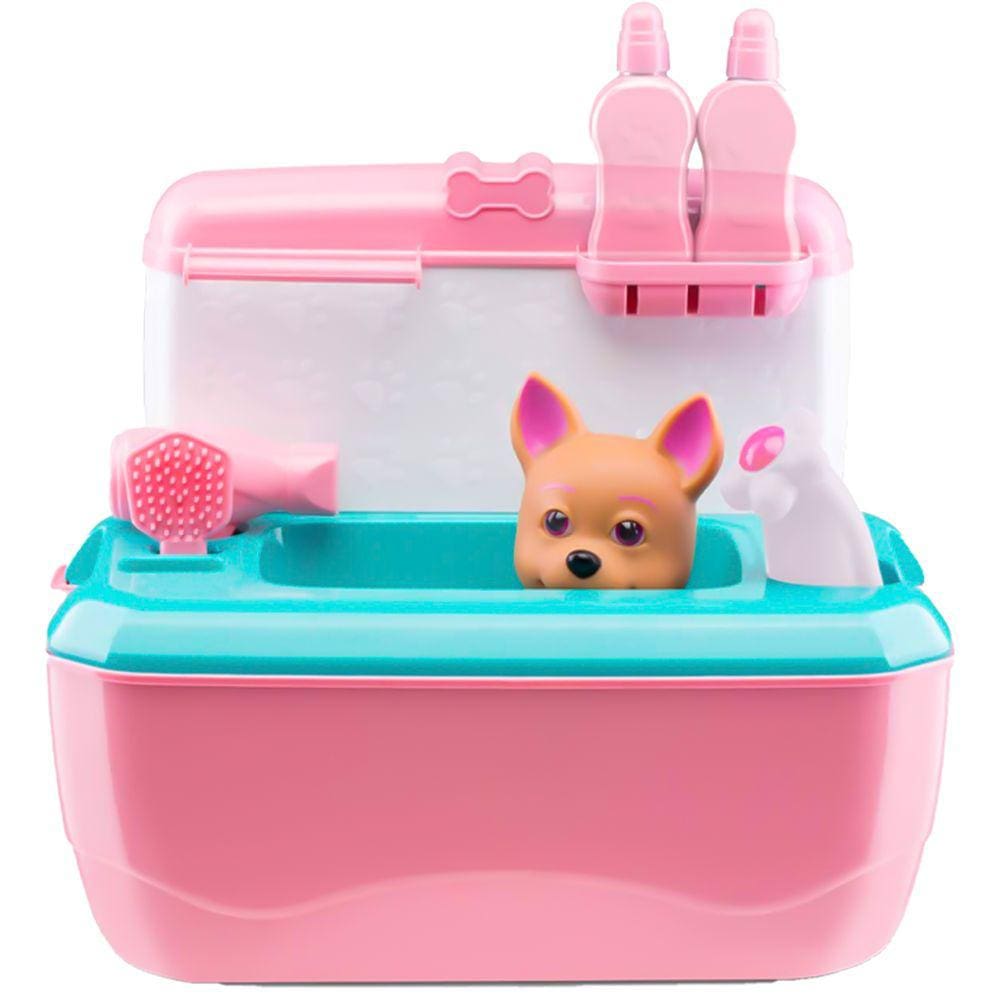 Maleta Dr Canino Roma Rosa Acessórios Pet Infantil