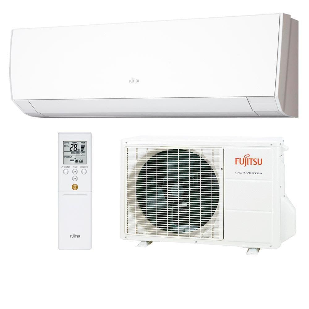 Ar Condicionado Split Inverter Fujitsu Quente e Frio High Wall 9000 BTUs Com Sensor ASBG09LMCA 220V