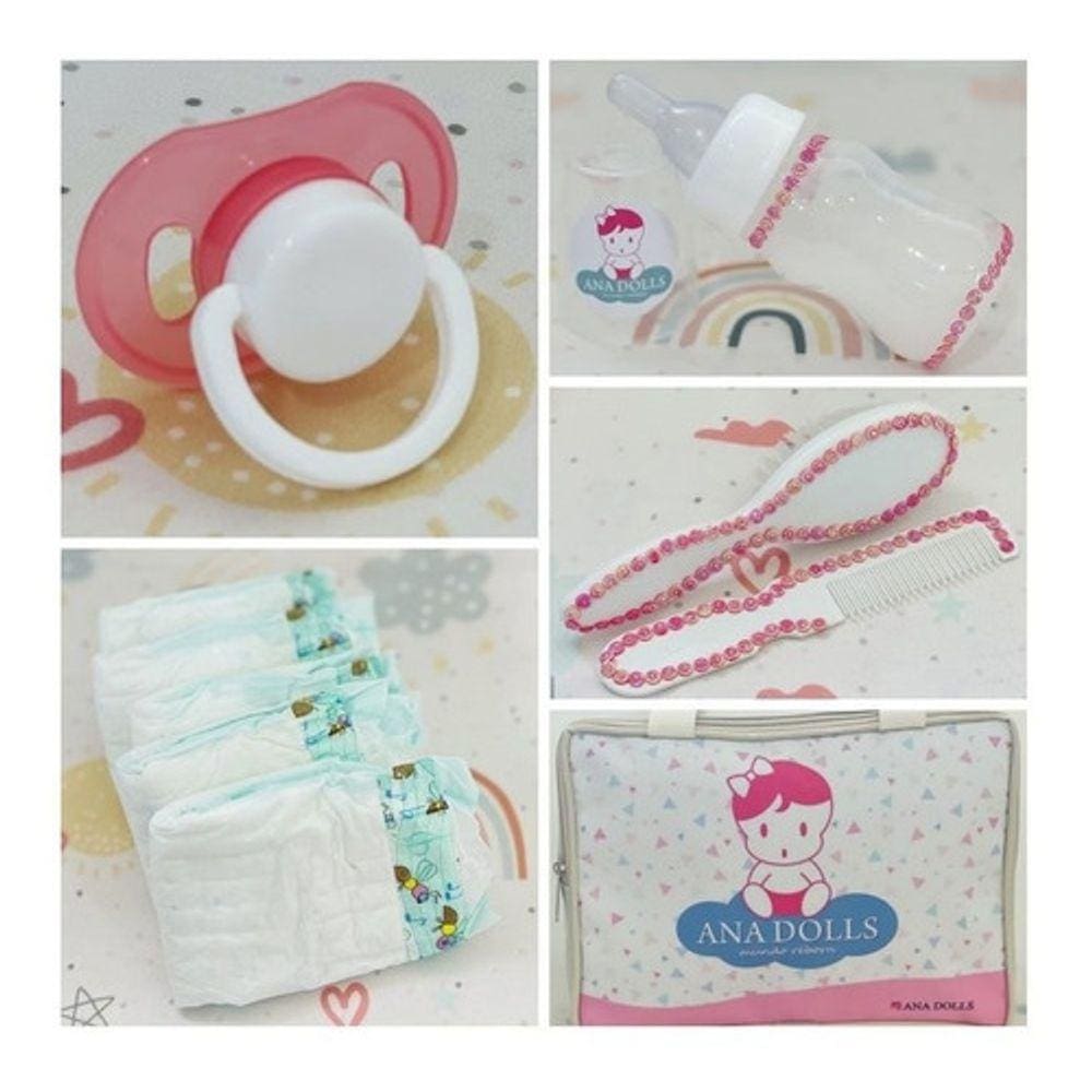 Kit Acessórios Rosa