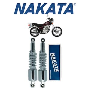 2 Amortecedor Nakata Traseiro Novo Moto intruder 125 2004