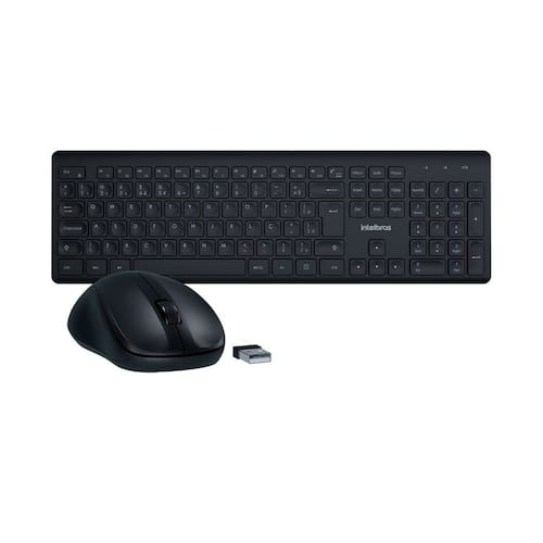 imagem-Combo com Teclado e Mouse Intelbras CSI50, Sem Fio, Preto